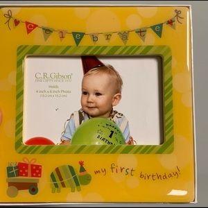 Photo frame 1st birthday